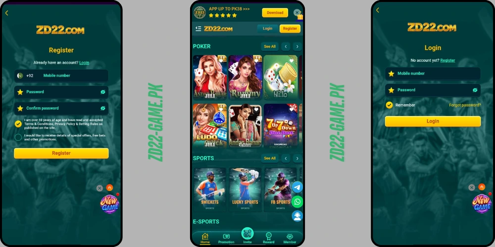 ZD22 Login