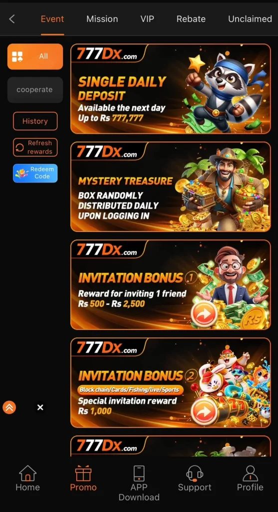 777DX Game download